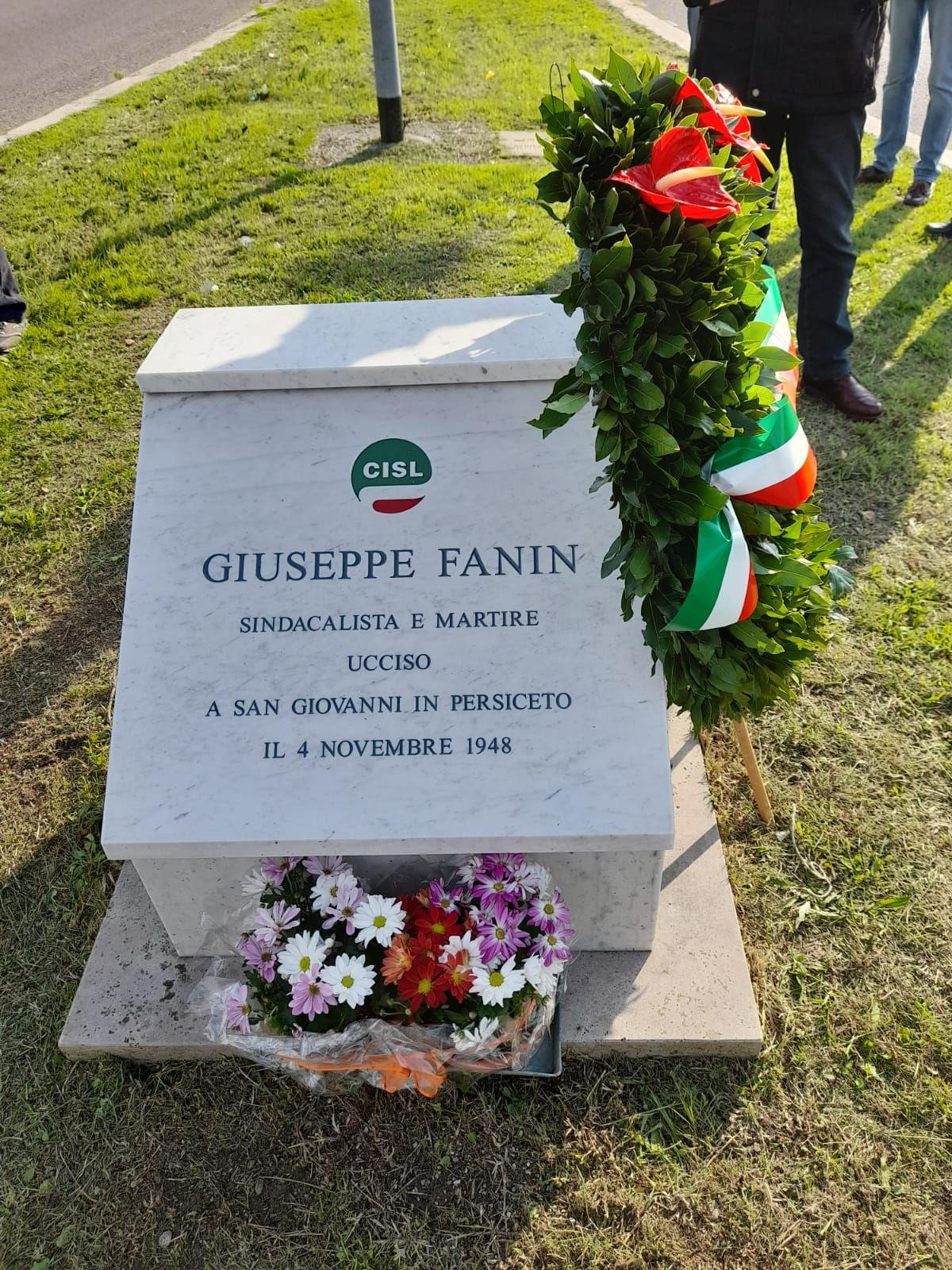 Commemorazione Giuseppe Fanin